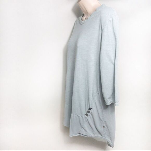 Neon Buddha Slate Gray Tunic Sz M - Picture 3 of 12